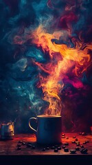 cup of coffee art 