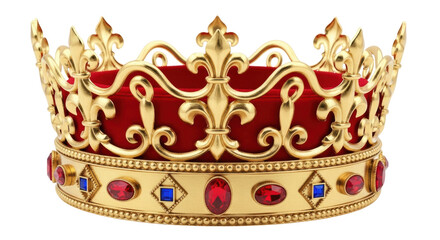 Isolated Royal Crown