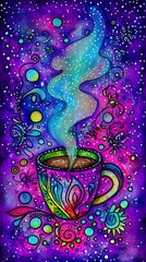 cup of coffee art 