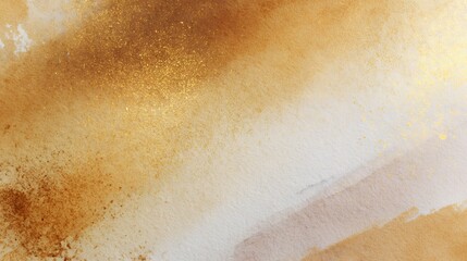 abstract watercolor paint texture golden brown beige marble fluid art background