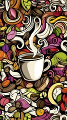 cup of coffee art 