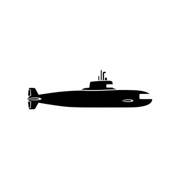 Military Submarine Vector 
