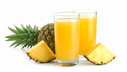 glass of pineapple juice