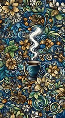 cup of coffee art 