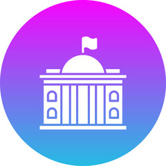 Naklejka premium Government Icon