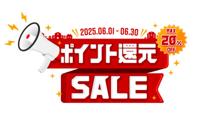 Reward points cashback sale logo illustration