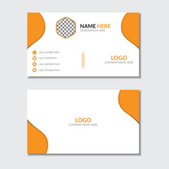 Business Card Mockup Template.