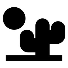 nature and ecology solid icon