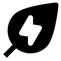 nature and ecology solid icon