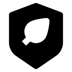 nature and ecology solid icon