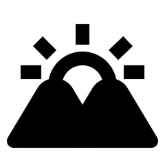 nature and ecology solid icon