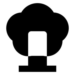 nature and ecology solid icon