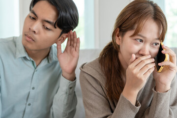 Double dating, wife use phone for call somebody, have a fling, Bit on the side , Commit adultery...