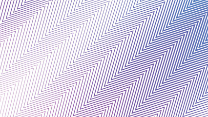 Purple and blue stripes zigzag line pattern background for modern abstract design and visual texture