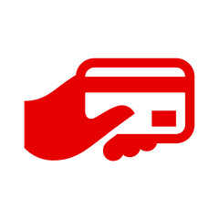 Credit card payment icon vector. illustration