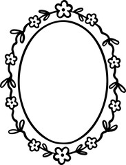 hand drawn decorative frame