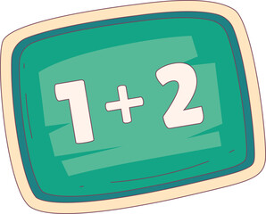 Chalkboard illustration, perfect for design graphic needs
