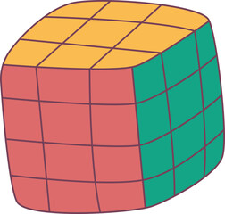 Cube illustration, perfect for design graphic needs