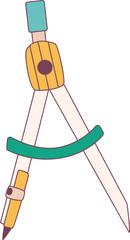Compass illustration, perfect for design graphic needs