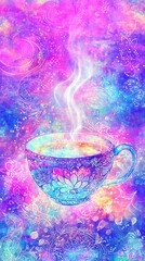 cup of coffee art 