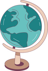 Globe illustration, perfect for design graphic needs