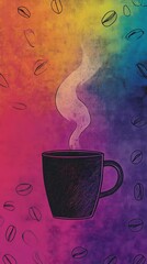 cup of coffee art 