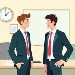 Flat style, Vector illustration for Business. 