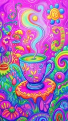 cup of coffee art 