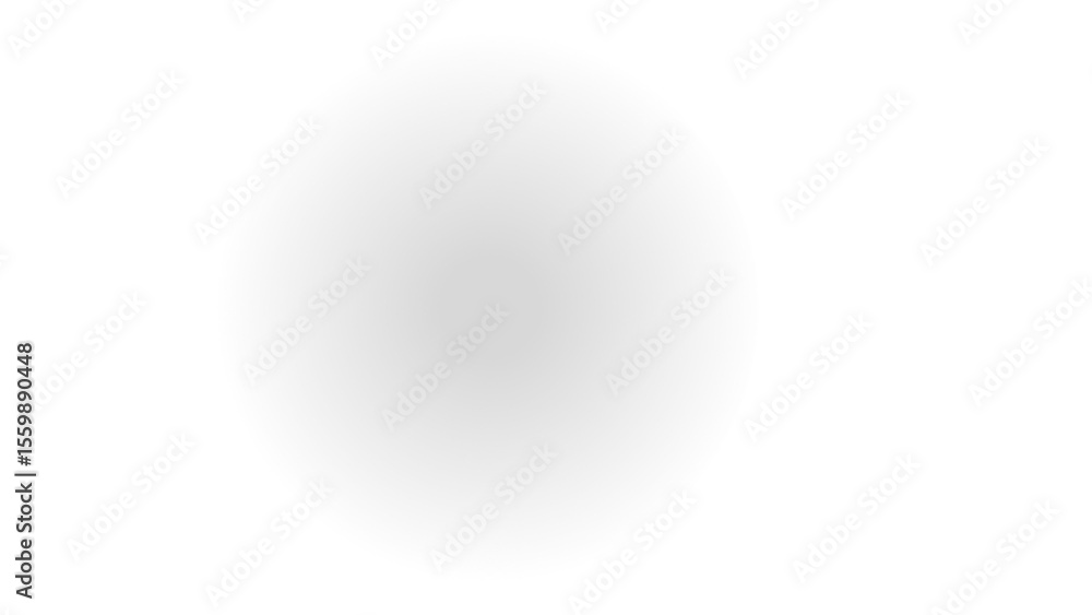 Poster transparent background: a subtle, soft gray circular blur, creating a gentle halo or ethereal light 