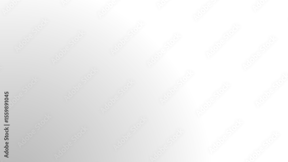Poster transparent background: a subtle gray gradient fading to white, perfect for adding depth, soft light