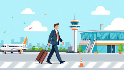 Flat style, Vector illustration for Business. 