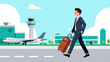 Flat style, Vector illustration for Business. 