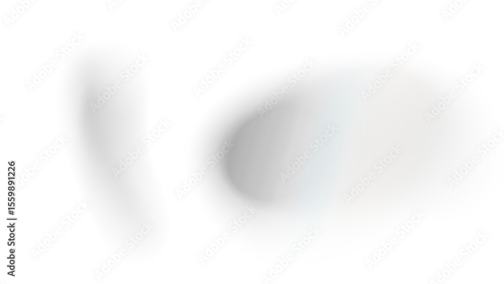 Poster transparent background: abstract, soft gray blurs and streaks, creating a subtle, diffused, and mode