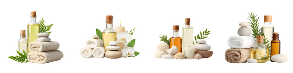 Spa Still Life: Wellness and Aromatherapy Collection