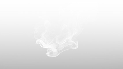 Transparent background, wispy white smoke effect, subtle vapor cloud, light ethereal mist, abstract...