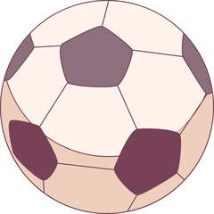 Football illustration, perfect for design graphic needs