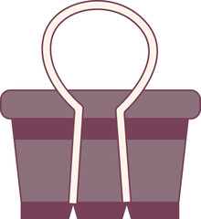 Binder Clip illustration, perfect for design graphic needs