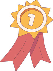 Medallion illustration, perfect for design graphic needs