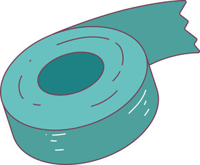 Tape illustration, perfect for design graphic needs