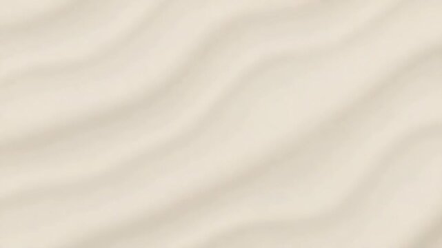Seamless looping animation of soft beige sand waves, inspired by zen garden aesthetics.