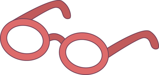 Glasses illustration, perfect for design graphic needs