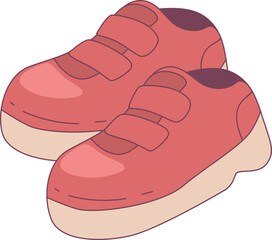 Shoes illustration, perfect for design graphic needs