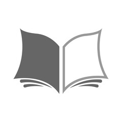 Book logo icon design