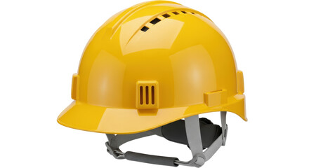 Isolated Yellow Hard Hat