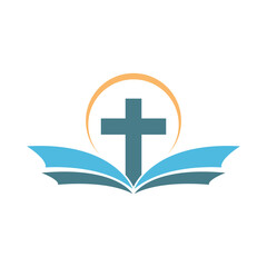 Book logo icon design