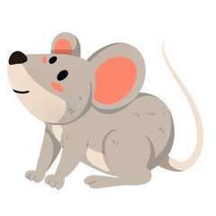 Fototapeta premium Chinese Zodiac Animal Illustration Rat