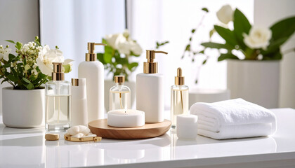 Fototapeta premium beauty tools