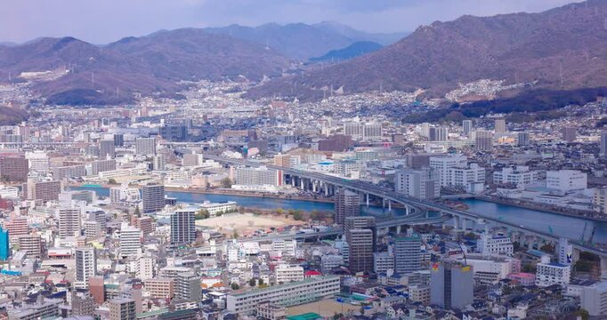 広島市北東の景観