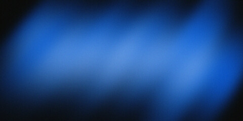 blue light background color gradient grainy noise.
