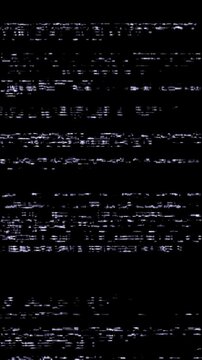 VHS glitch flickering with analog vintage TV defects and static noise. Features include VHS glitch art, bad TV signal interference - all presented on a transparent background